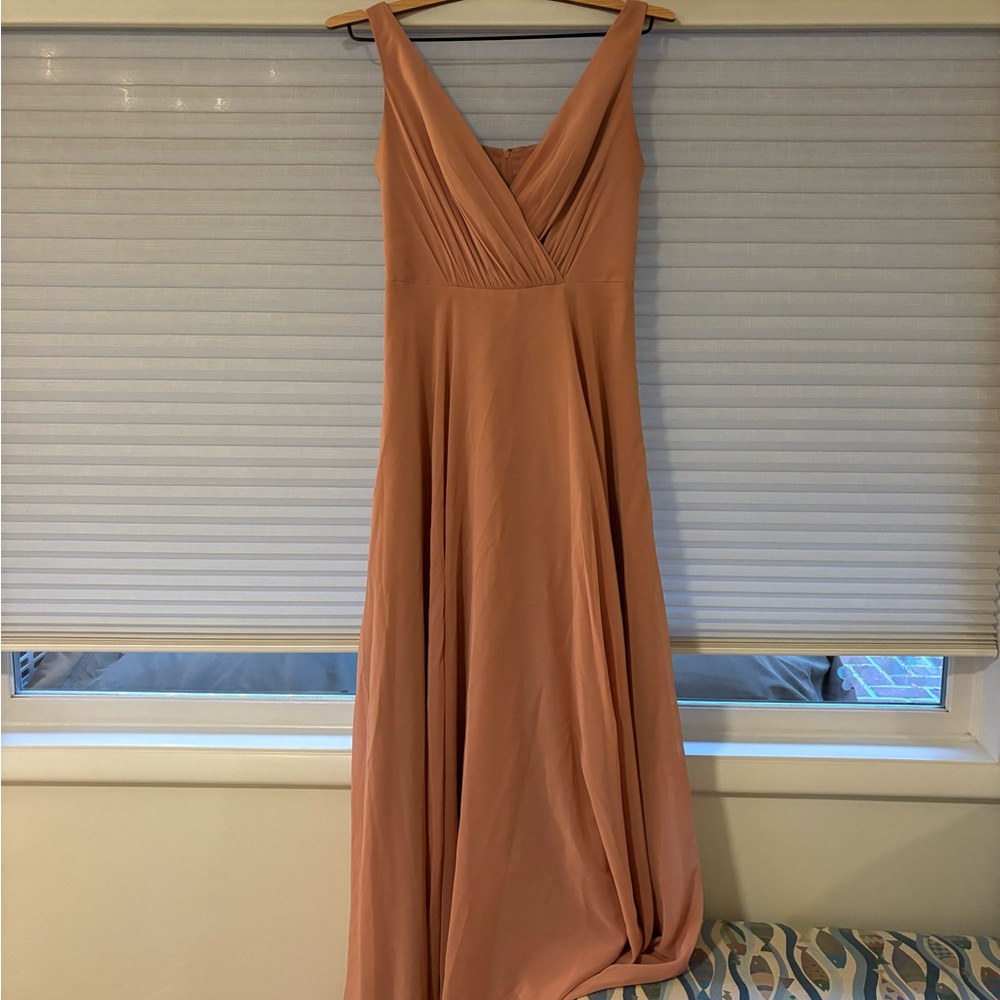Dark Blush Bridesmaid Dress
